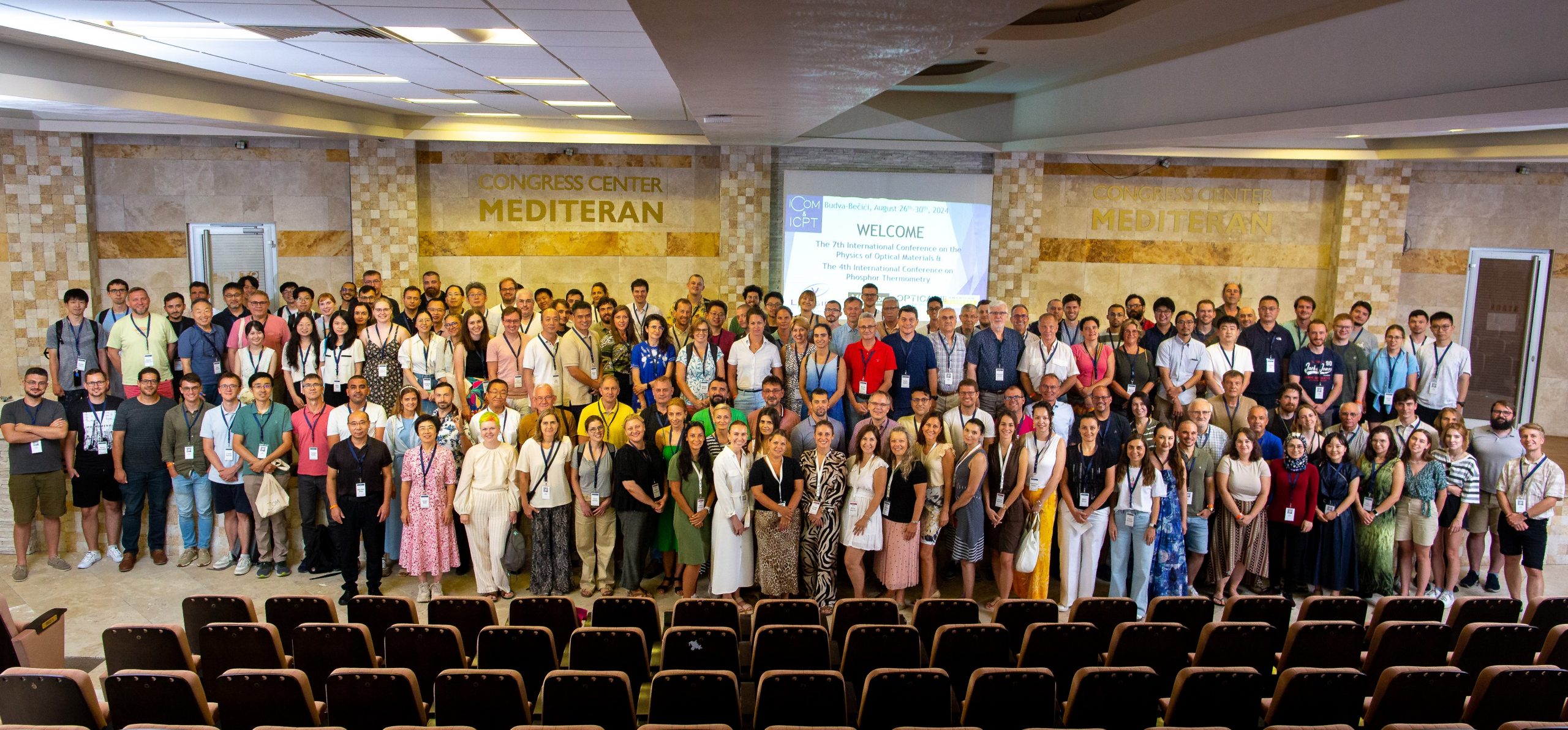 Participants at ICOM 2024 in Bečići